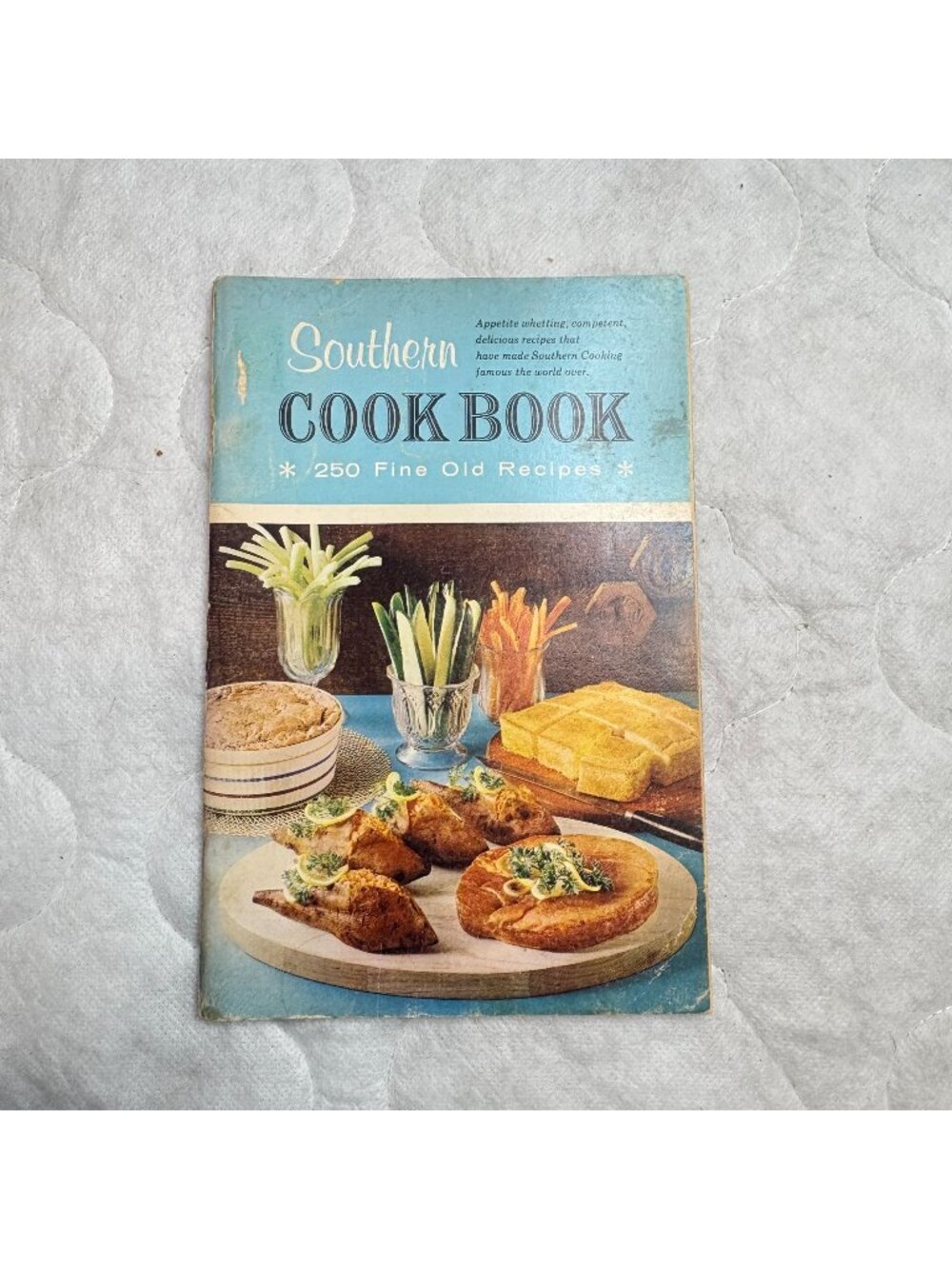 Southern Cookbook 250 Fine Old Recipes By Claire S. Davidow 1971 Vintage